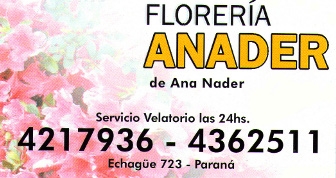 Florera Anader - La Web de Paran